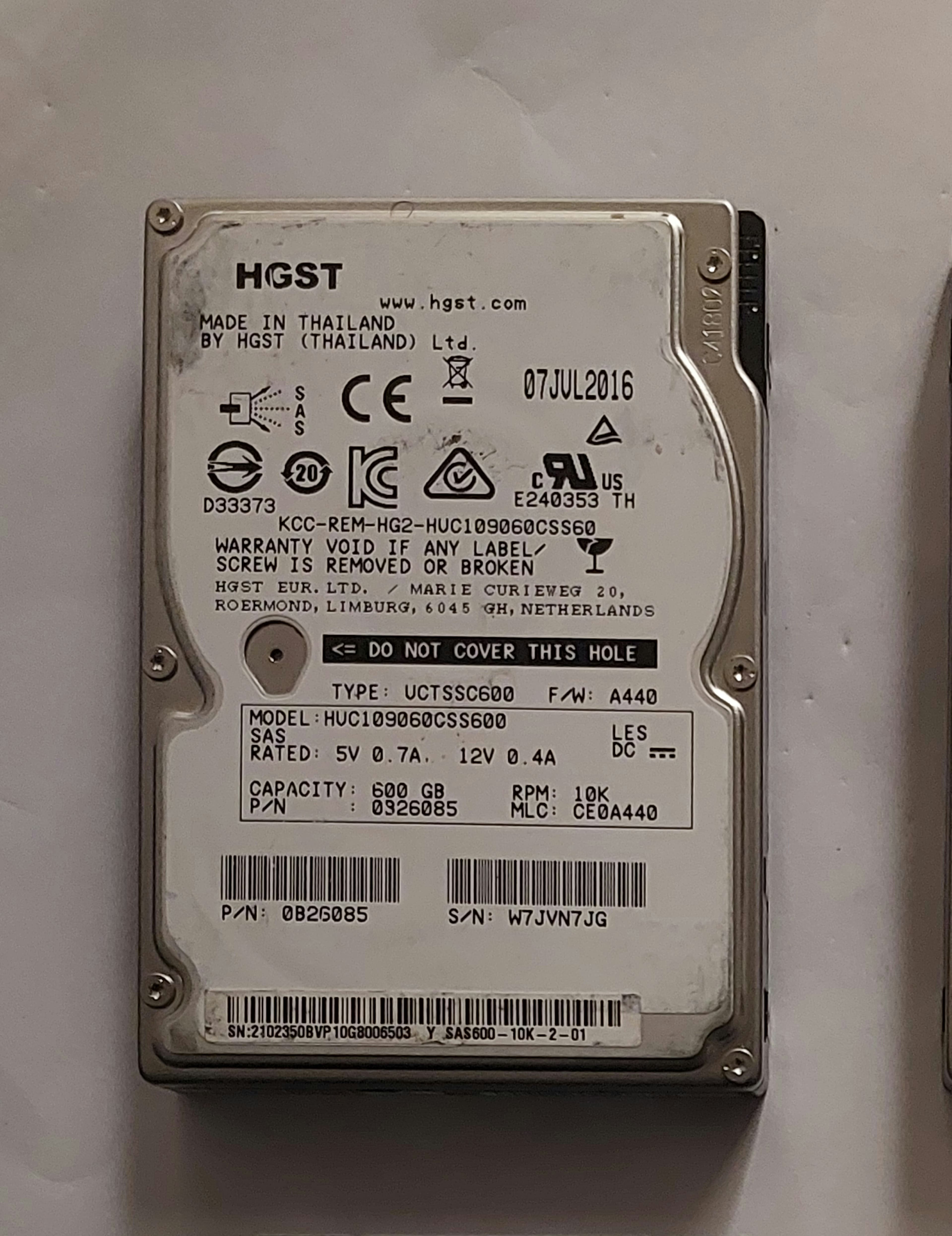 HDD SAS